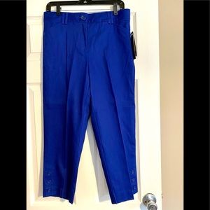 NWT Women’s Counterparts Slimming Sensations Capri Cropped Ankle Pants Size: 8